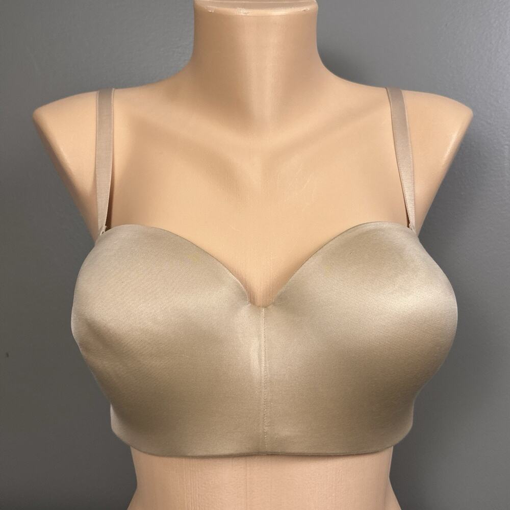 b.tempt'd 38C Future Foundation Wire Free Convertible Strapless Bra 954281 Tan